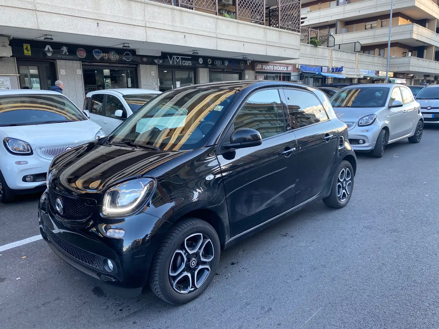 smart forFour PRIME TURBO LED PELLE CERCHIO 15 FENDINEBBIA Чорний - 2