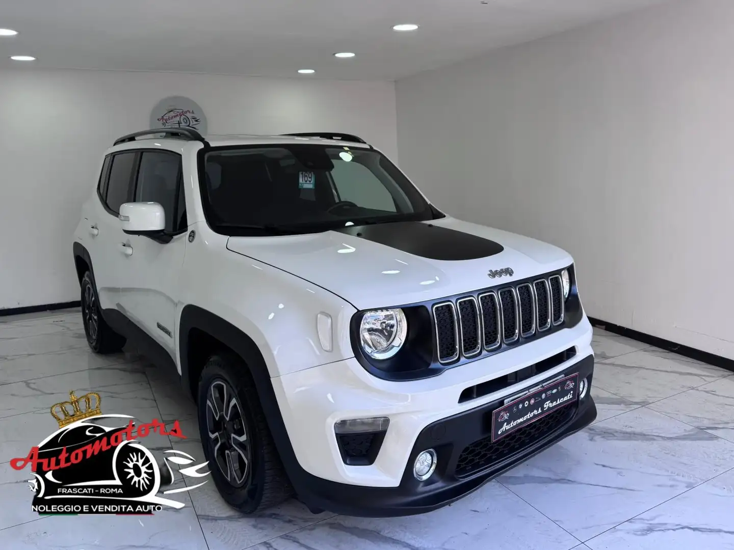 Jeep Renegade 2019 1.3 t4 Limited 2wd 150cv ddct Blanc - 1