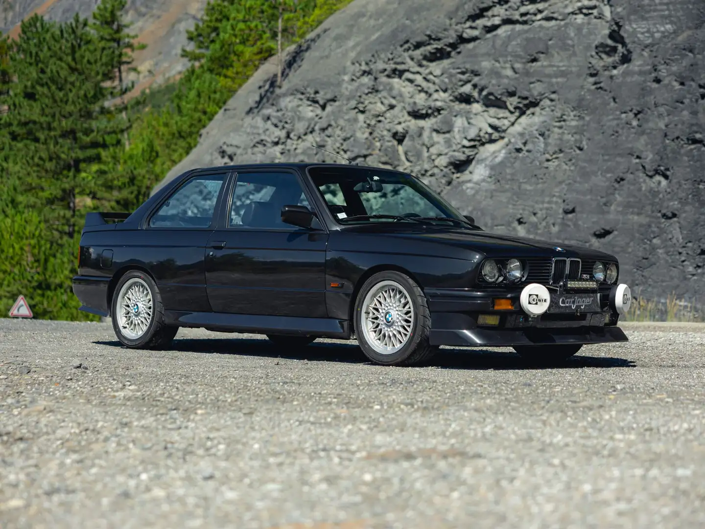 BMW M3 E30 Tour de Corse Noir - 1