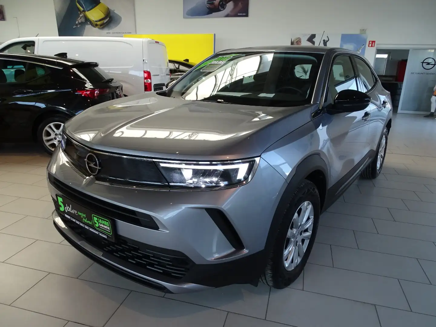 Opel Mokka 1.2 Turbo EDITION *LED*Klima*Parksensor*DAB Zilver - 2
