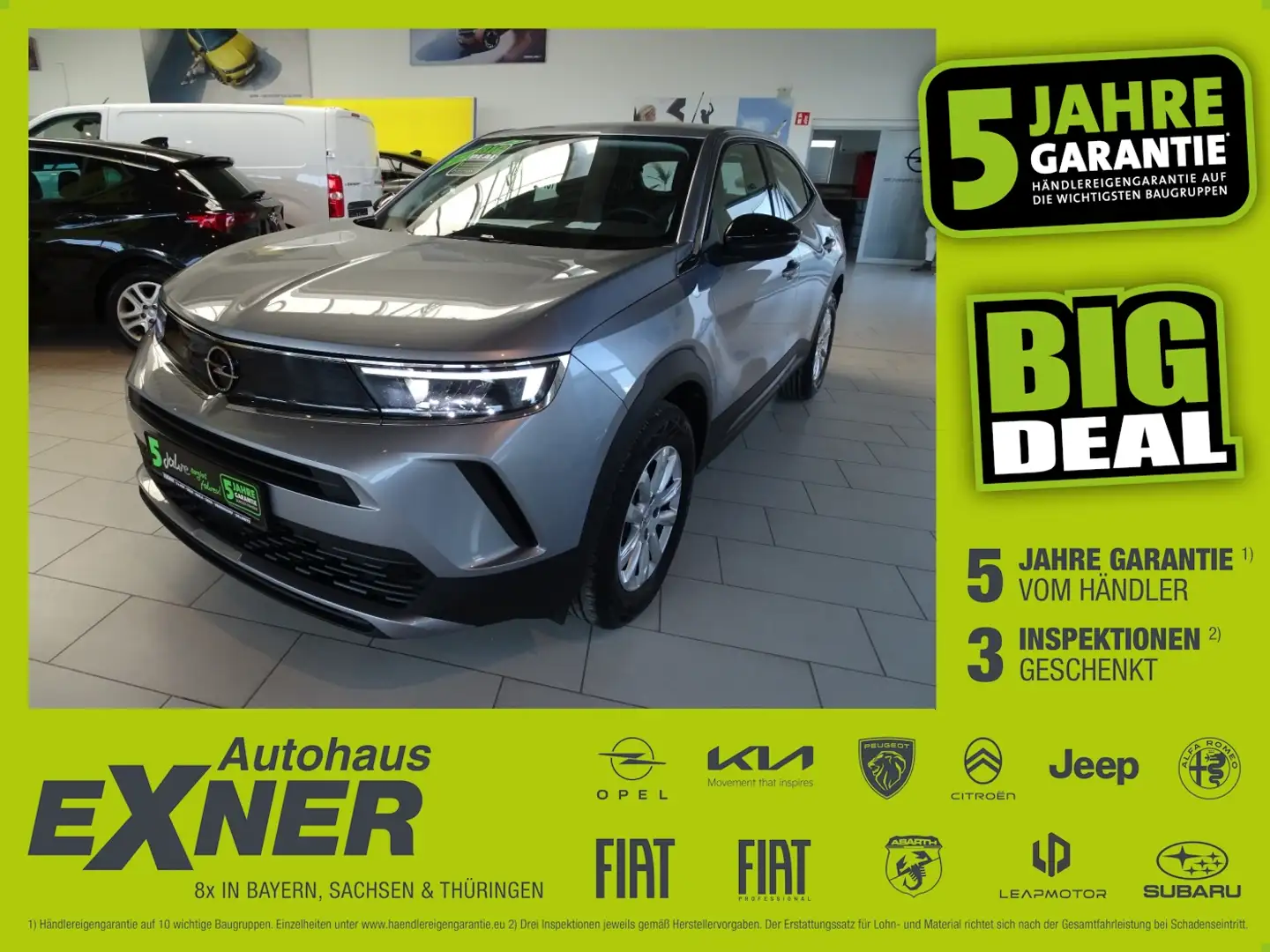 Opel Mokka 1.2 Turbo EDITION *LED*Klima*Parksensor*DAB Zilver - 1