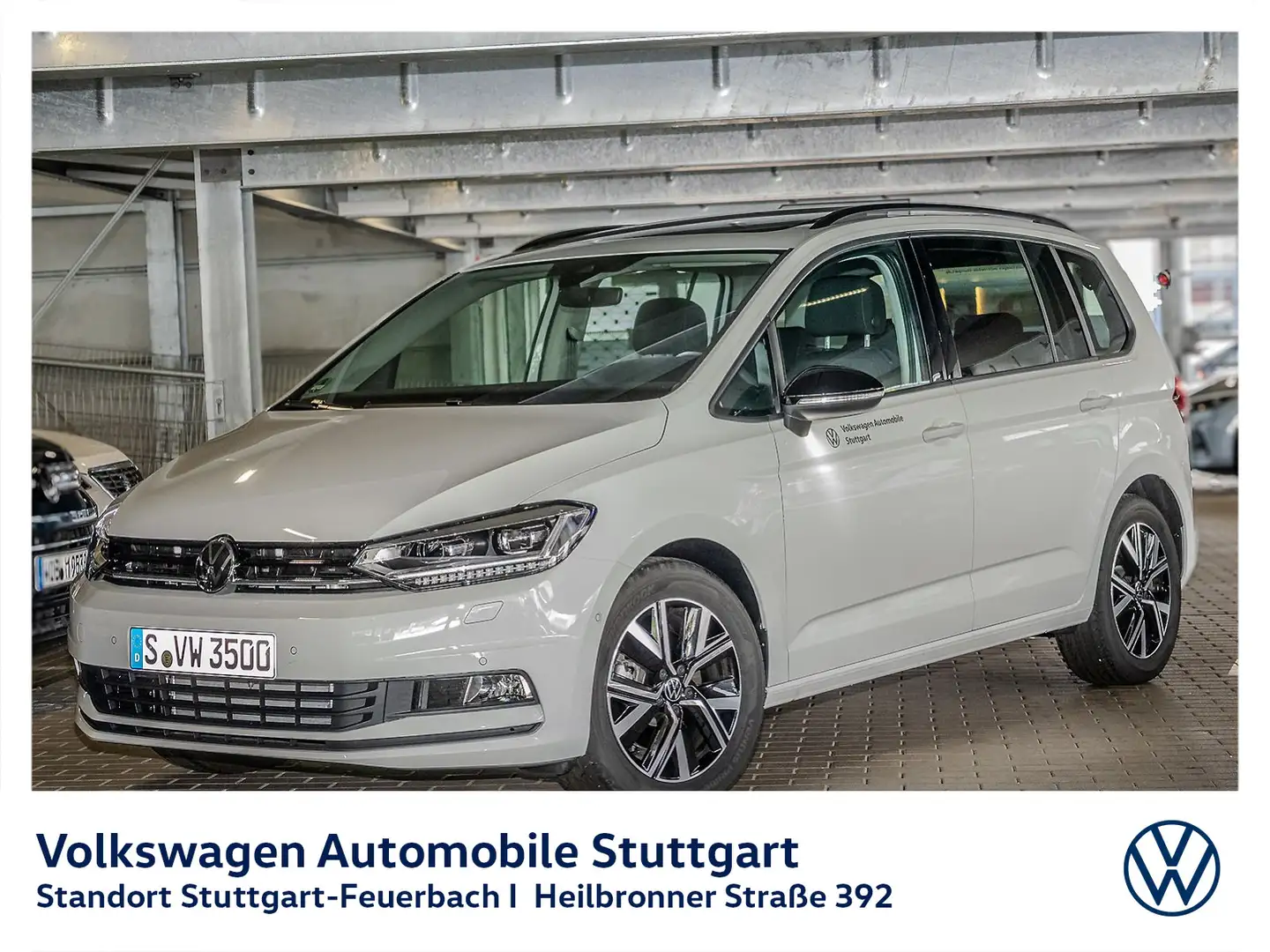 Volkswagen Touran Highline 2.0 TDI DSG Navi AHK Kamera 7-Si Blanc - 1