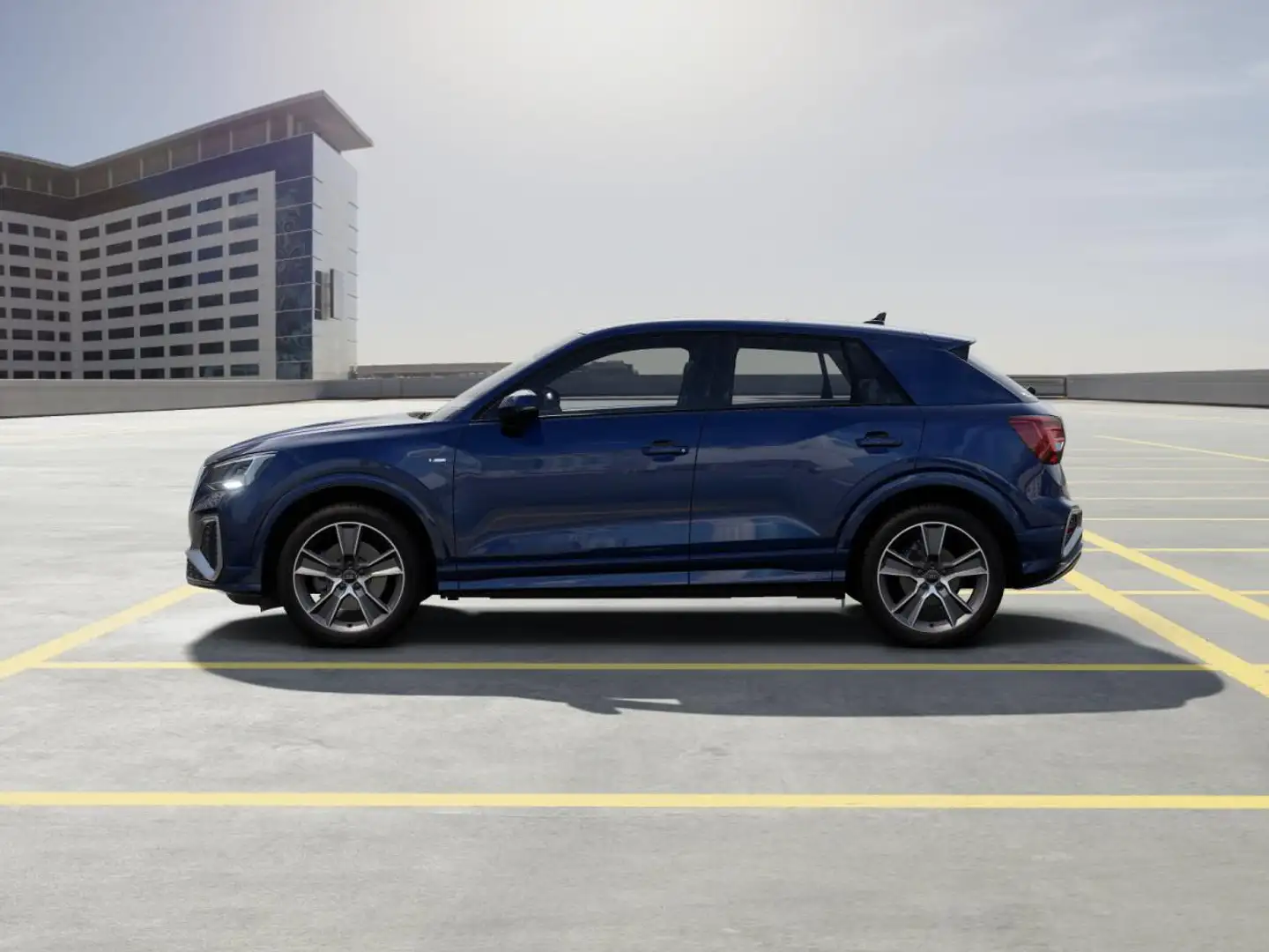 Audi Q2 40 TFSI quattro S tronic S line LED DAB B&O Leder Blau - 2