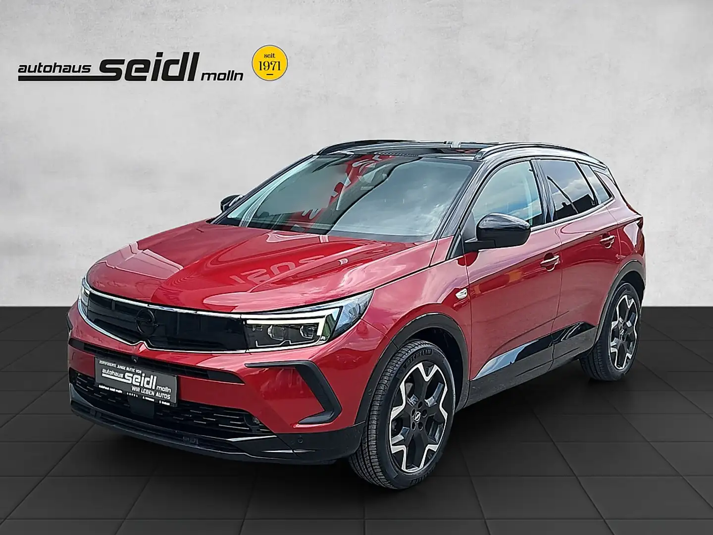 Opel Grandland 1,5 Diesel GS Line Automatik Rot - 1