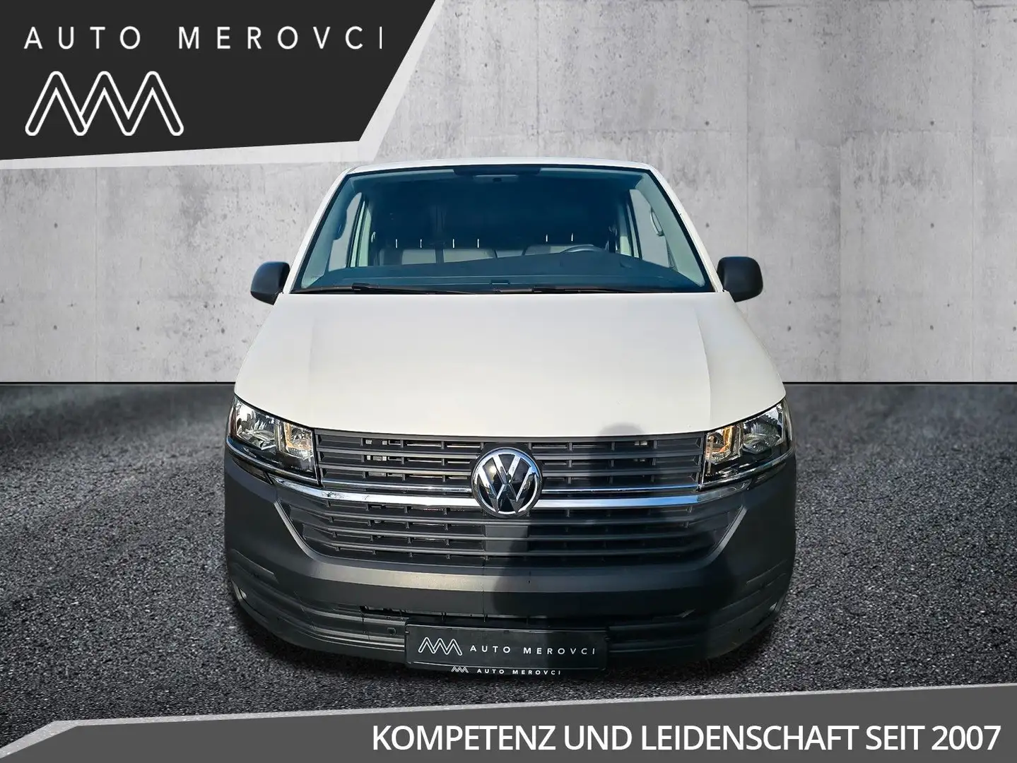 Volkswagen T6 Transporter T6.1 TransporterKasten 2.0 TDI/PDC V-H/Klima/DAB Blanc - 2