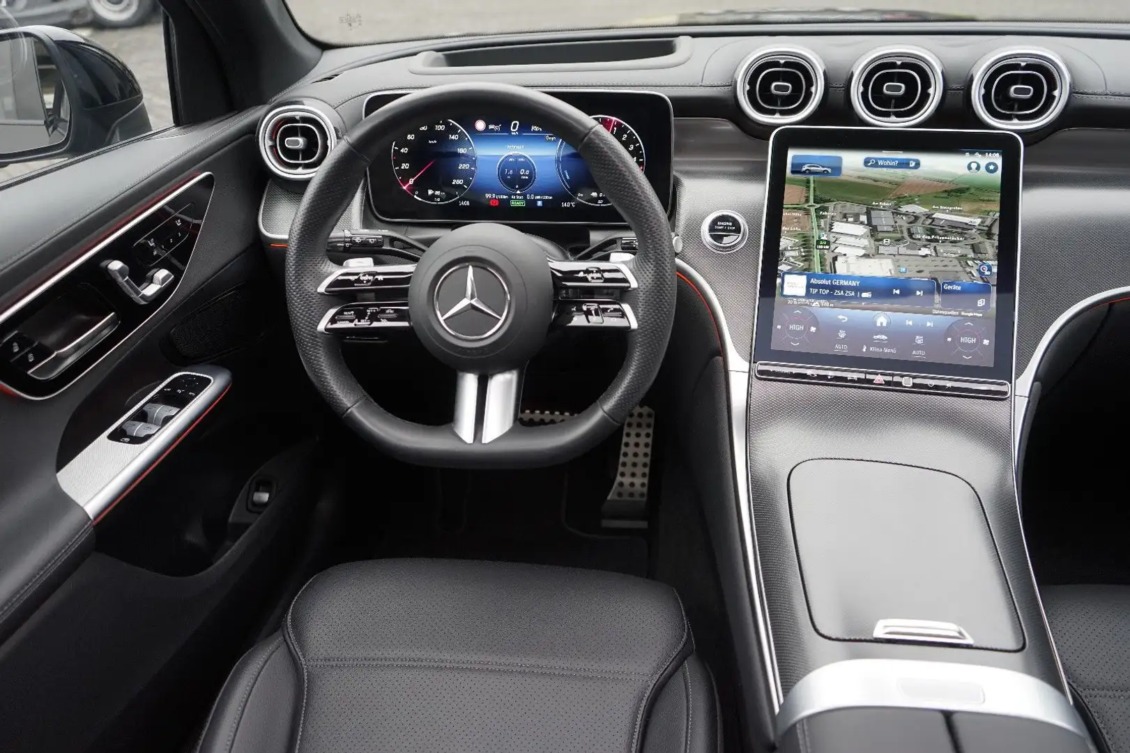 Mercedes-Benz GLC 300 de 4M*AMG*Night*Premium Plus*H-Lenkung* Noir - 2