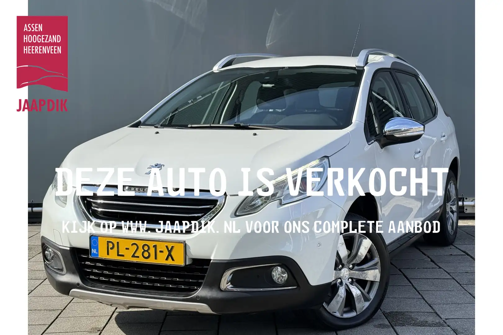 Peugeot 2008 BWJ 2013 | 1.2 VTi 82PK Allure | CLIMA | NAVI | LE Weiß - 1