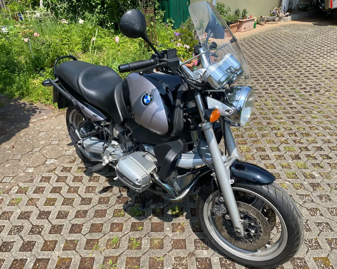 BMW R 1100 R HU/AU neu, Reifen neuwertig, System-Koffer Чорний - 2