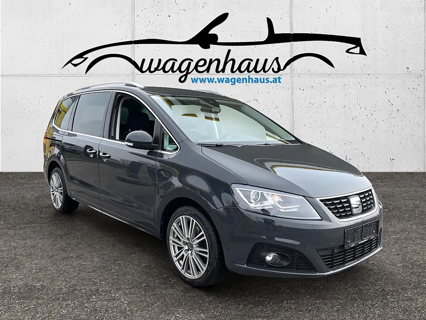 SEAT Alhambra Executive 2,0 TDI, ACC, Kamera, Totwinkelassist... Grau - 2
