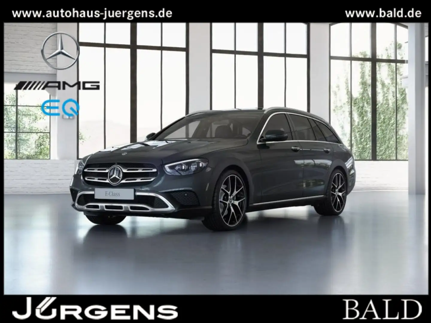 Mercedes-Benz E 220 d 4M T All-Terrain MLB/360/HUD/Sitzklima Gris - 1