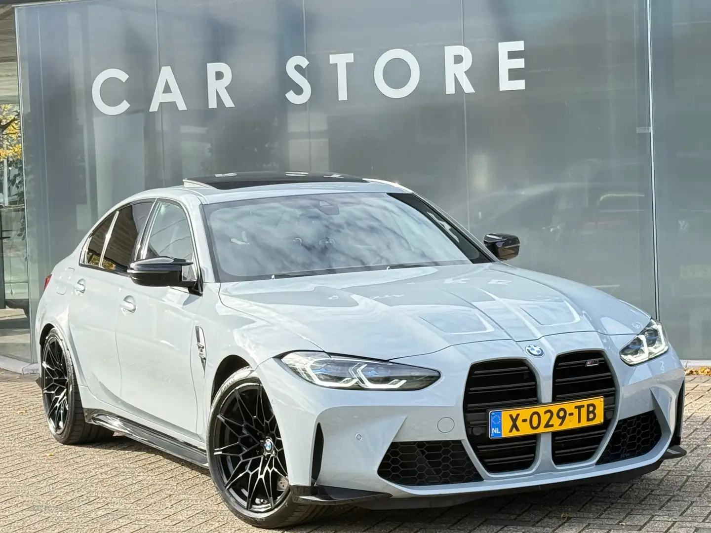 BMW M3 3-serie Competition Laser|Schuifdak|HuD|Memory|Har Gris - 2