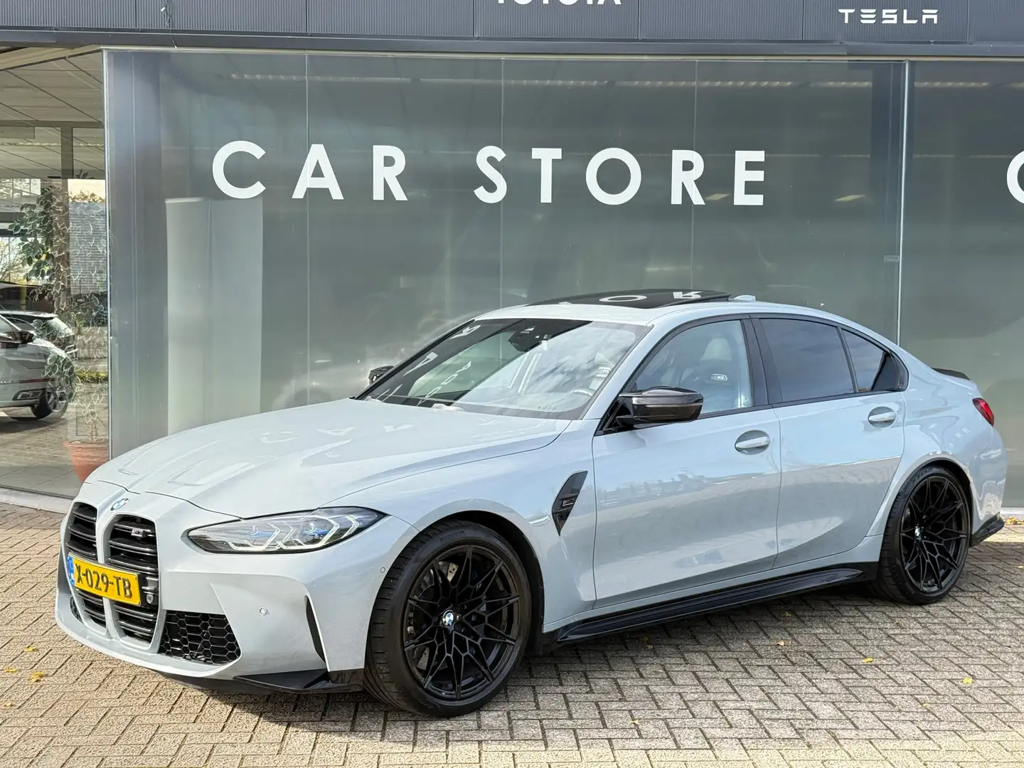 BMW M3 3-serie Competition Laser|Schuifdak|HuD|Memory|Har Gris - 1