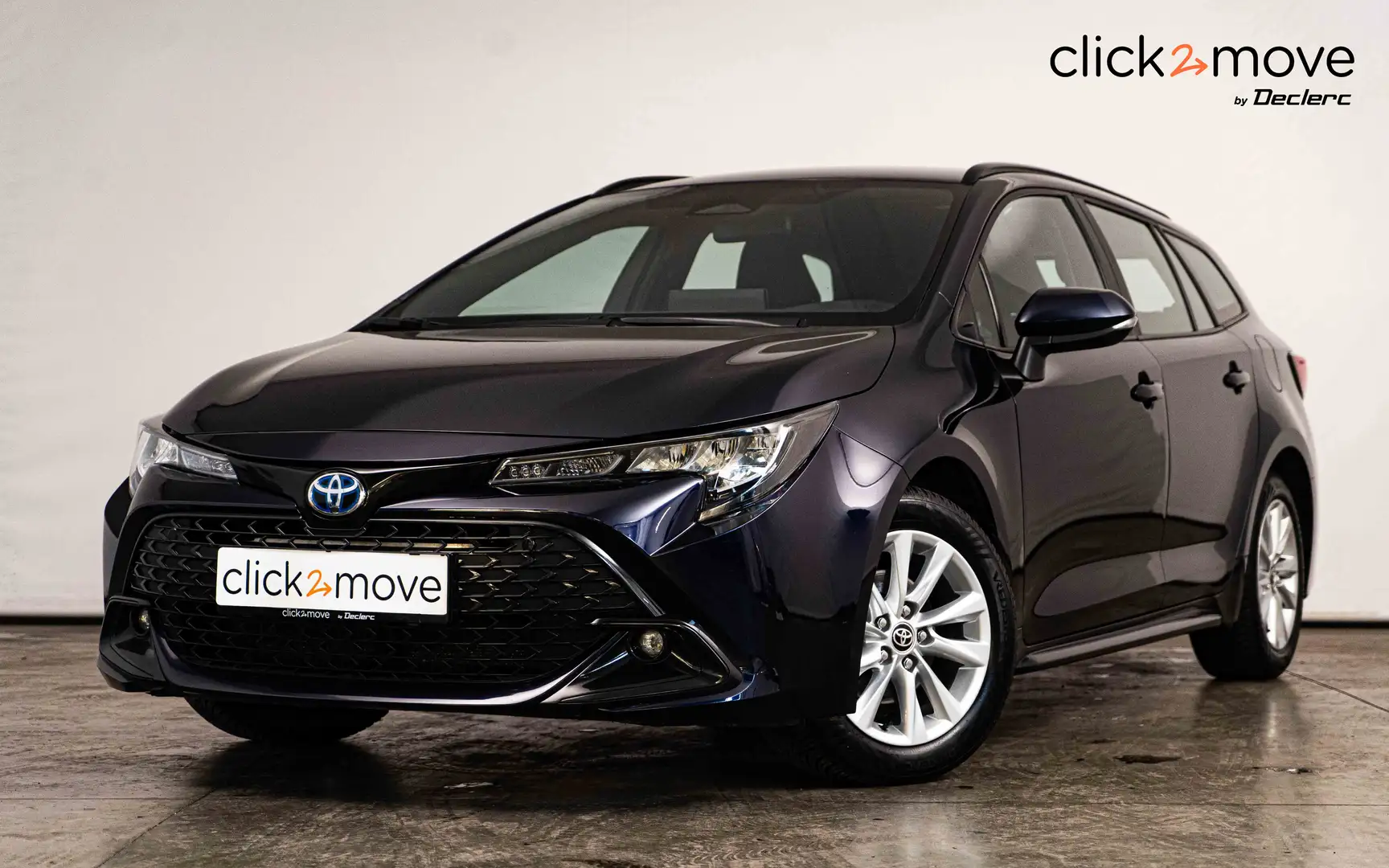 Toyota Corolla SW 1.8 CVT Dynamic + GPS 10 ans de garantie Blauw - 1