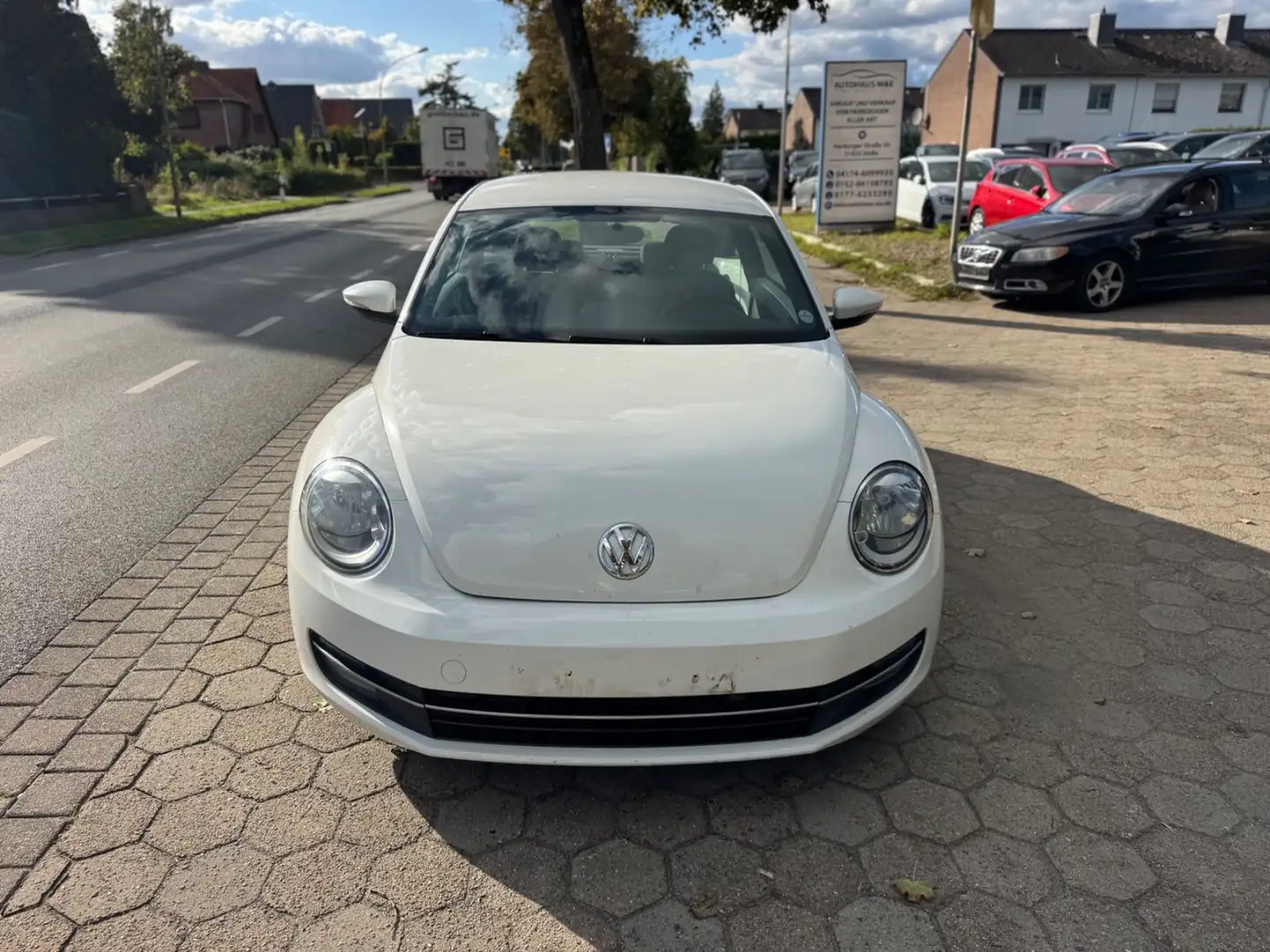 Volkswagen Beetle 1.6 TDi Design*Navi+Klimaat*guter Zustand Biały - 2