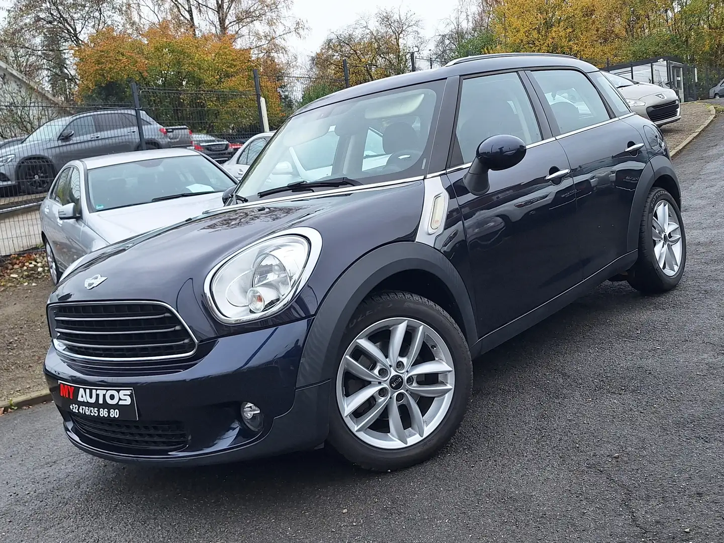 MINI Cooper D Countryman 1.6D 2013" 145.000km!TOIT OUVRANT PANO EURO5✅️ Bleu - 1