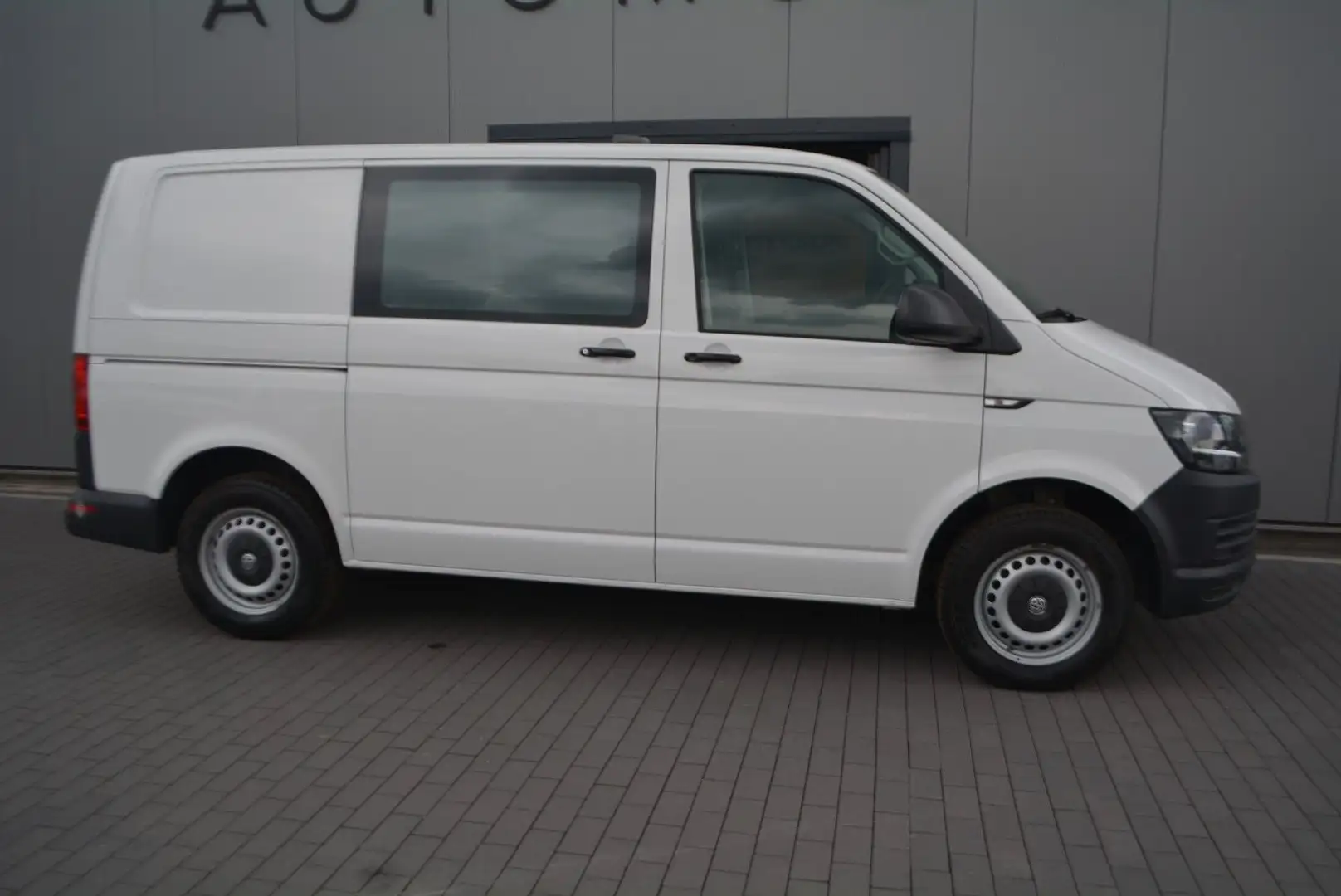 Volkswagen T6 Transporter Kasten-Fenster-2Sitzer-Heckklappe Weiß - 2