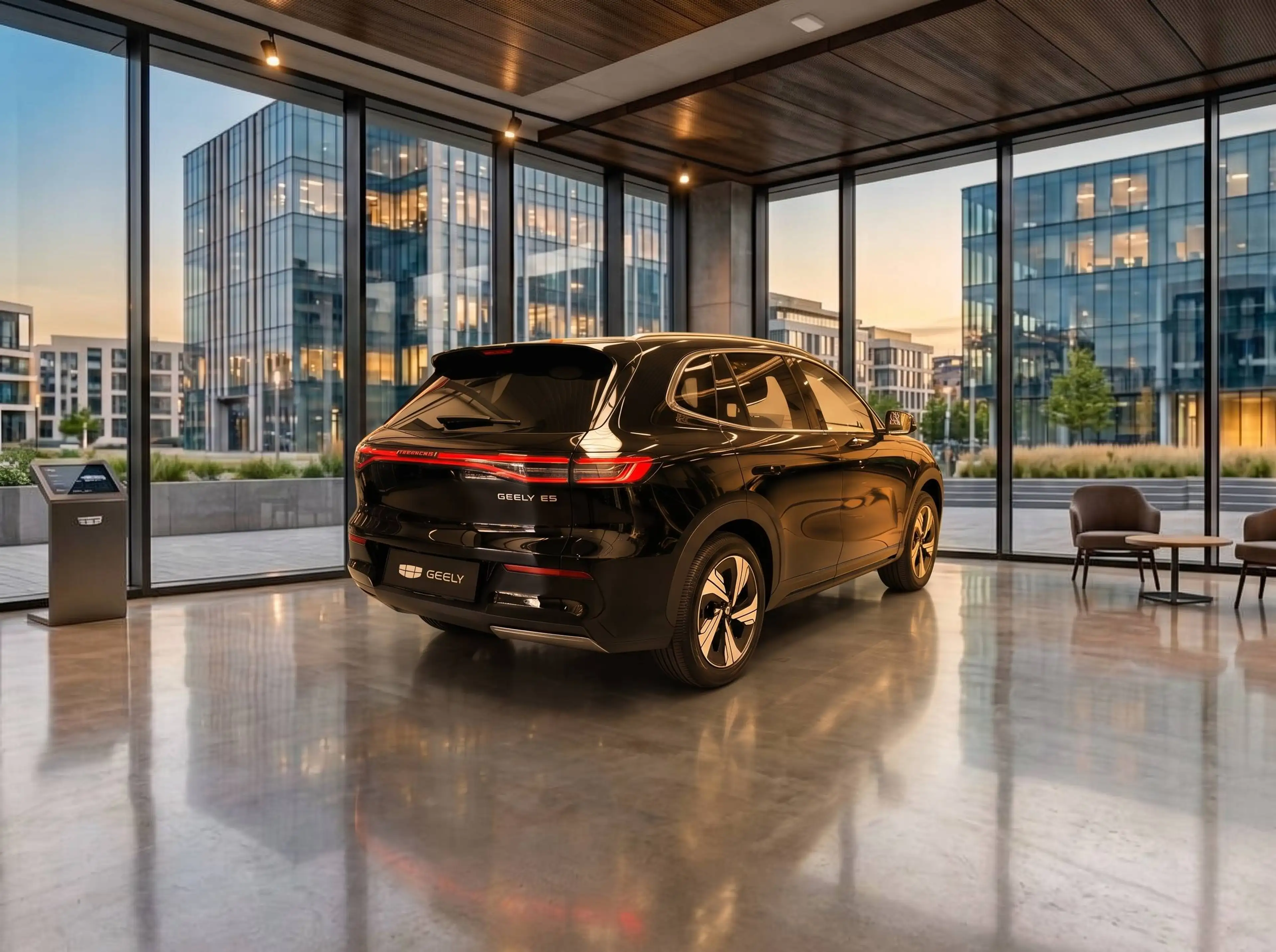 Geely Starray EM-i NEUF - Finition Pro / Black Polar / Volcanic Grey / Bleu Glacier - Intérieur Noir — photo 6