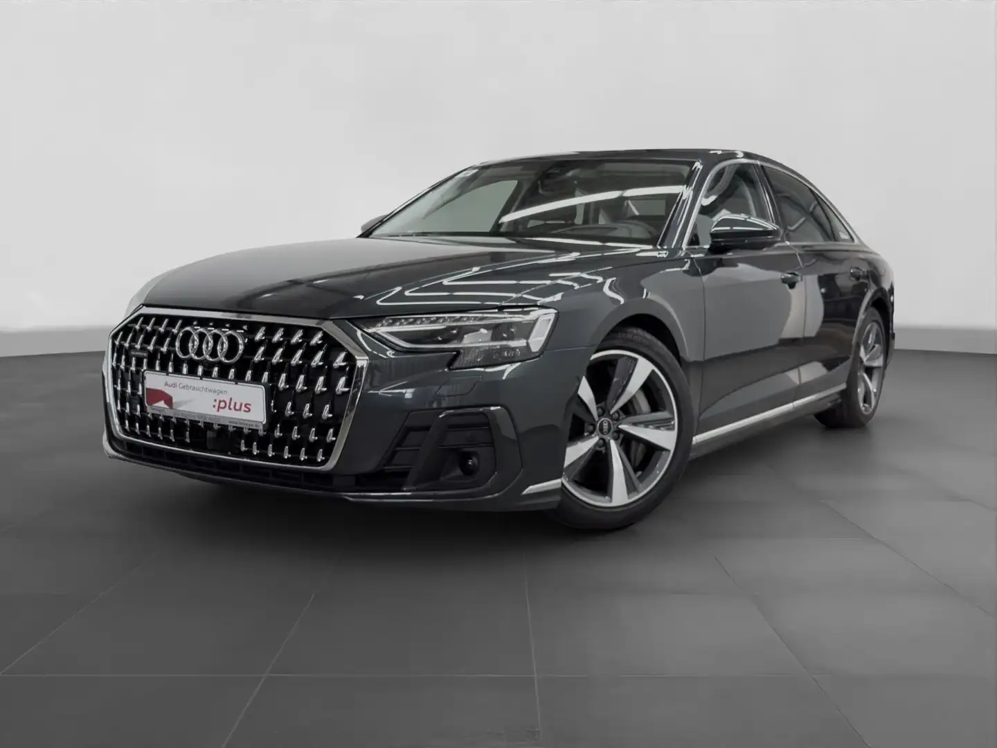 Audi A8 60 TFSIe Q RSR 4xMASSAGE BuO ASSIST Сірий - 2