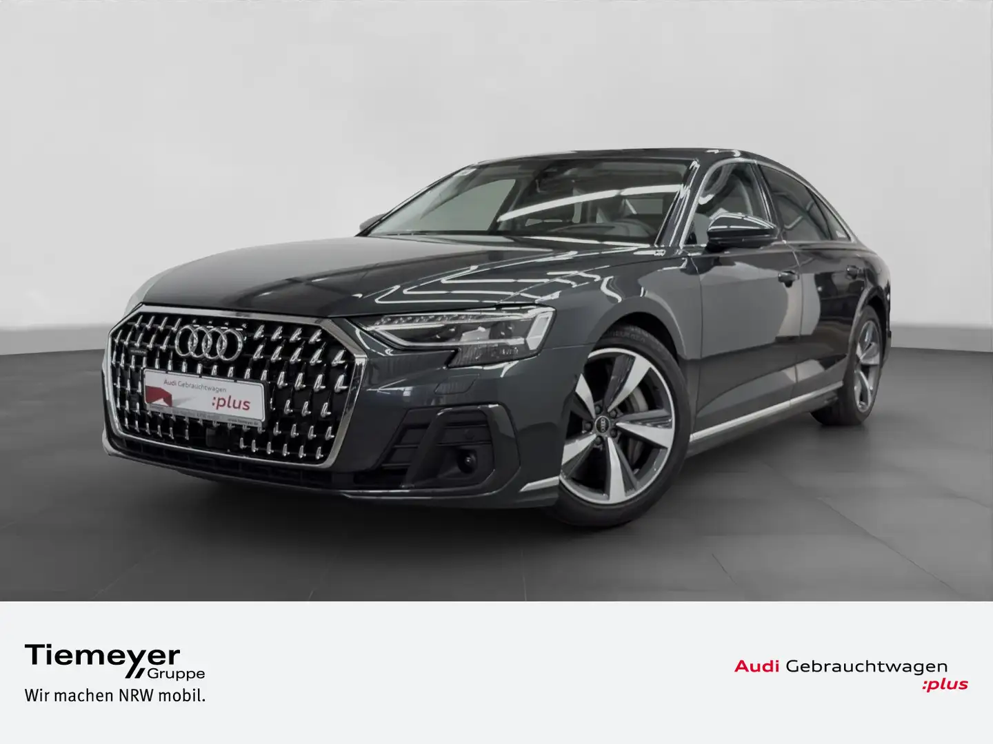 Audi A8 60 TFSIe Q RSR 4xMASSAGE BuO ASSIST Сірий - 1