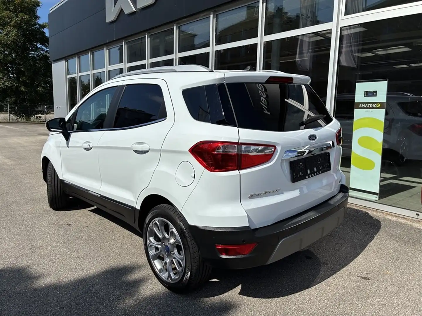 Ford EcoSport 1,0 EcoBoost Titanium Aut. Weiß - 2