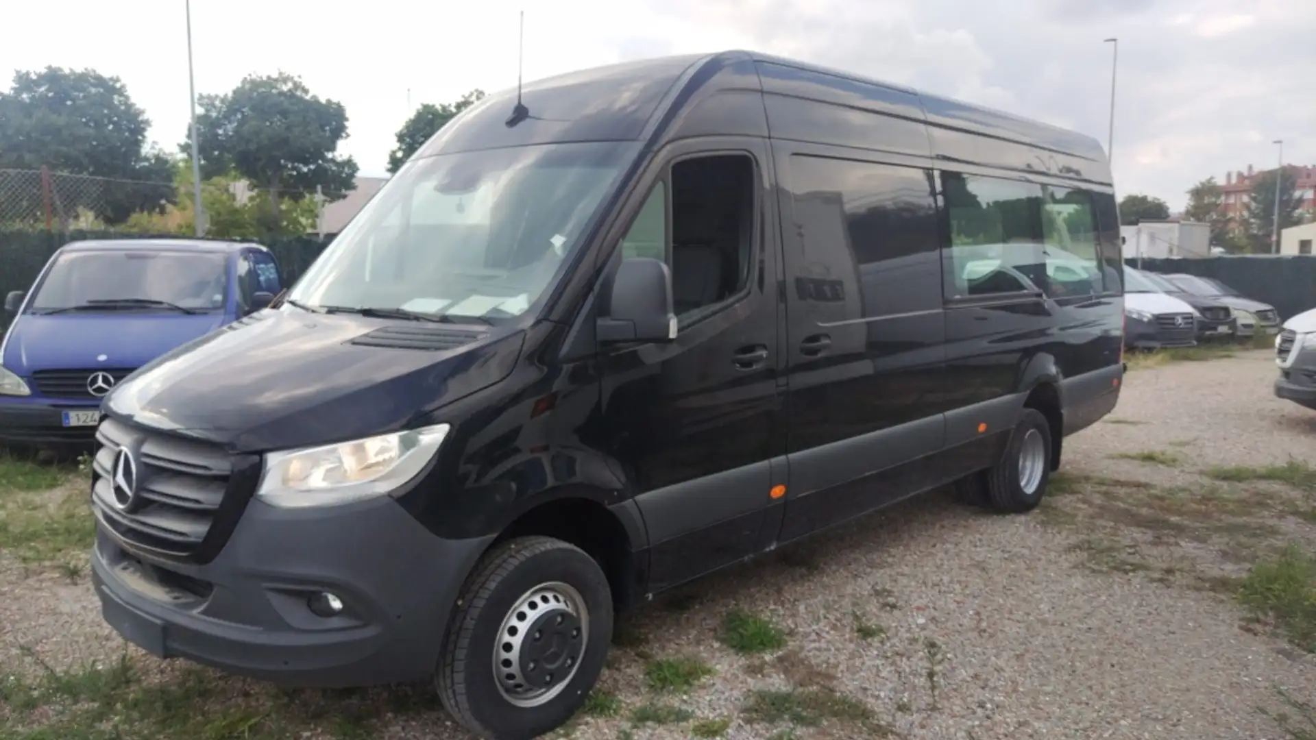 Mercedes-Benz Sprinter Furgón 315CDI Extralargo T.E. tT Negro - 1