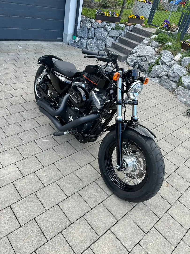 Harley-Davidson Sportster 1200 Forty Eight Czarny - 2