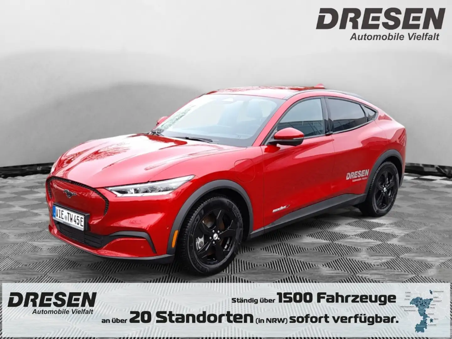 Ford Mustang Mach-E Extended Range RWD *Reichweite 610 KM*Navi LED ACC Rot - 1