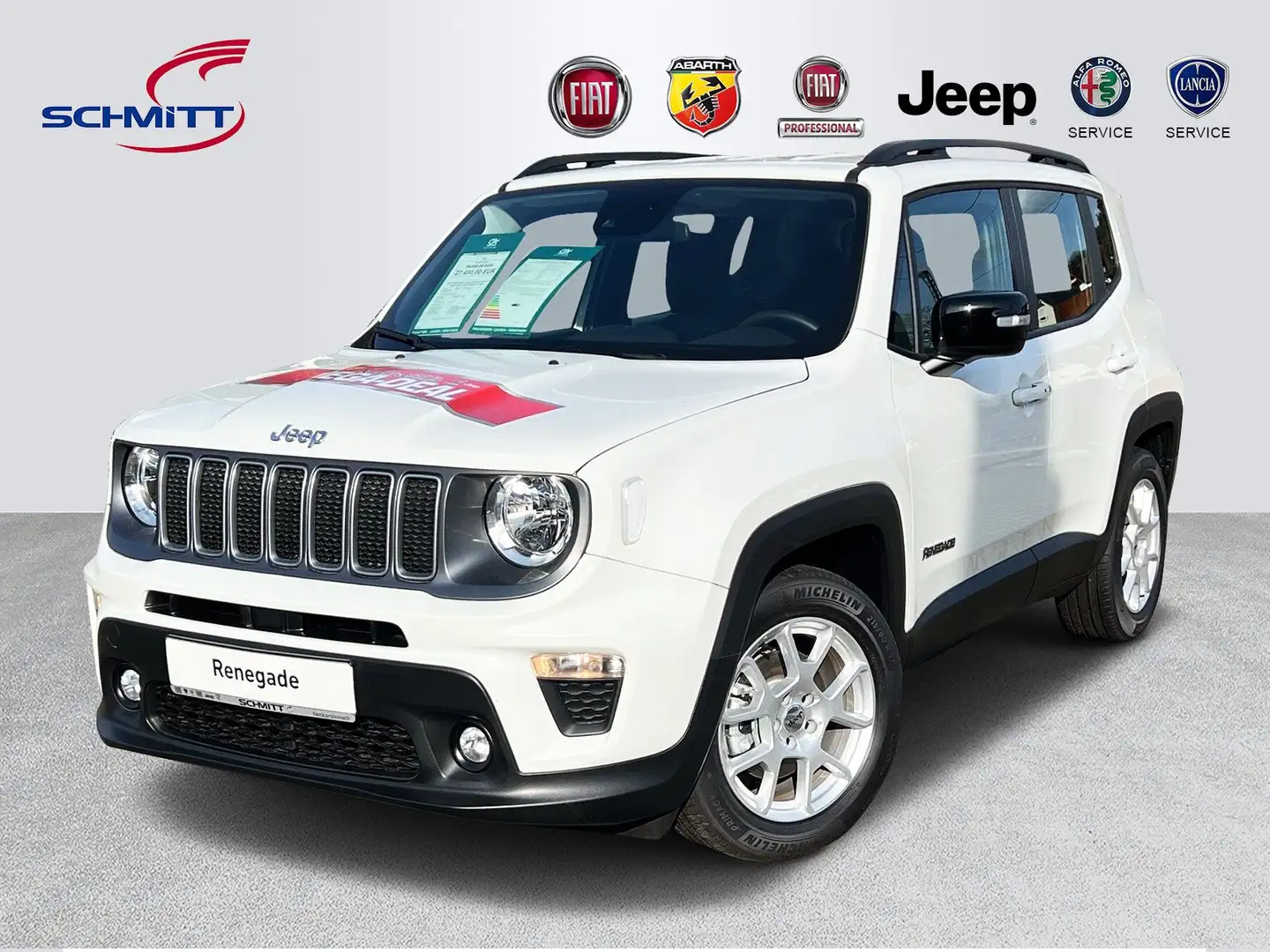 Jeep Renegade Limited*Mild-Hybrid*Carplay* Bianco - 1