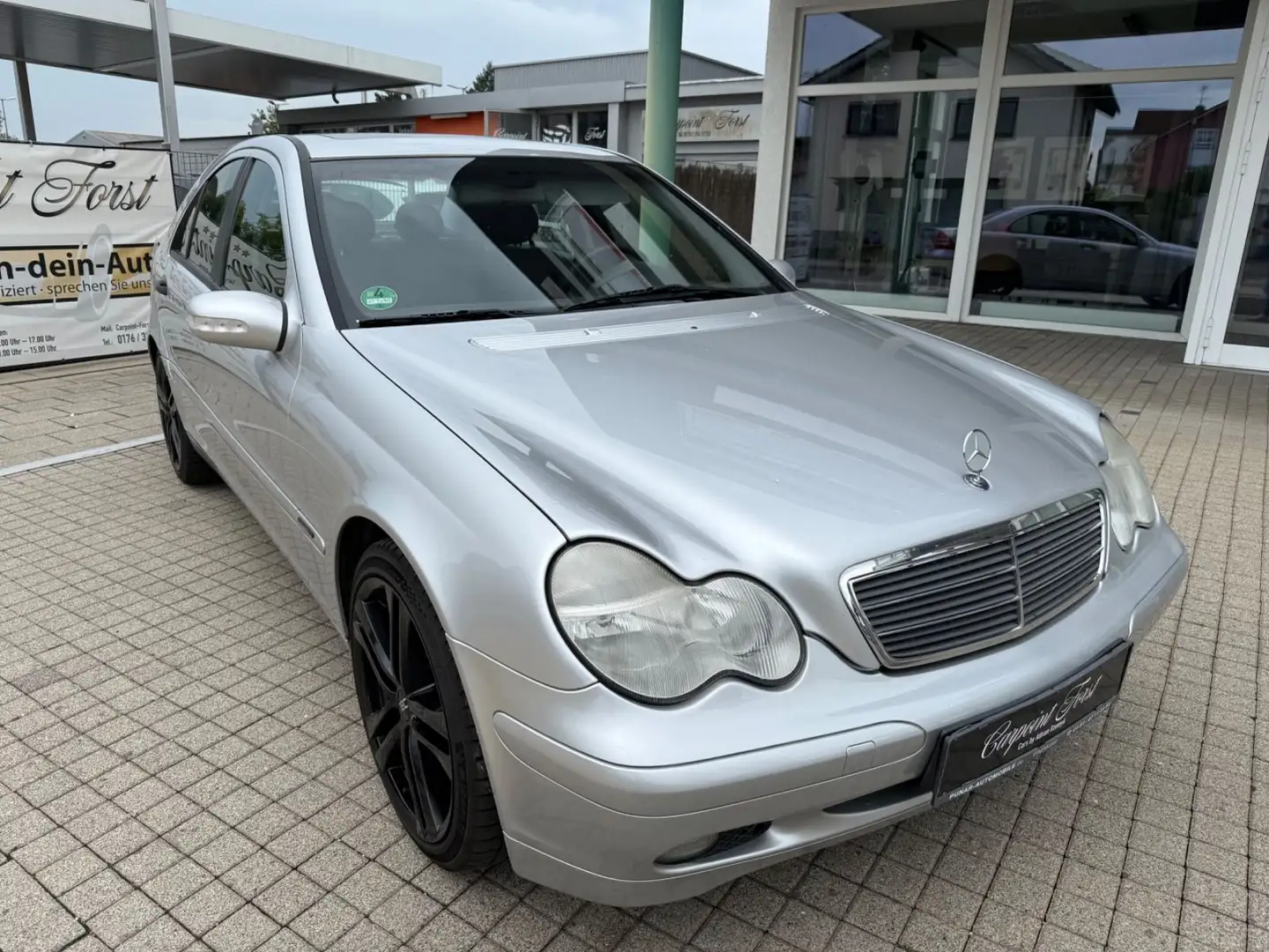 Mercedes-Benz C 180 CLASSIC, TüV 09.2027, 18 Zoll ALU... Argent - 1