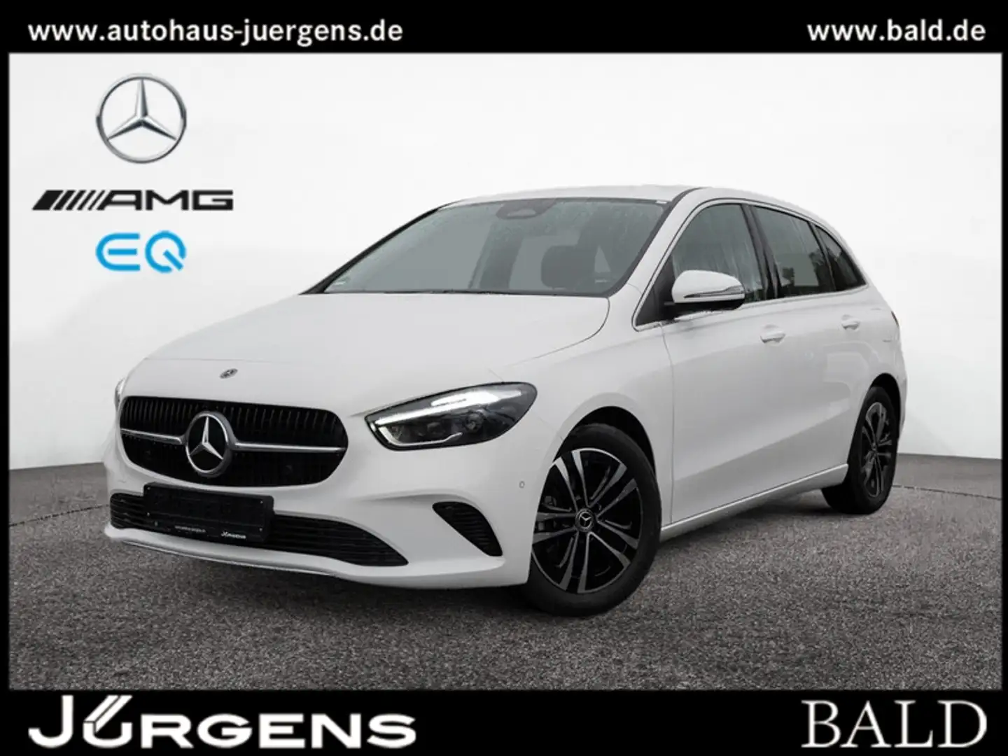 Mercedes-Benz B 200 d Progressive/Multibeam/Cam/AHK/Distr/Totw Weiß - 1