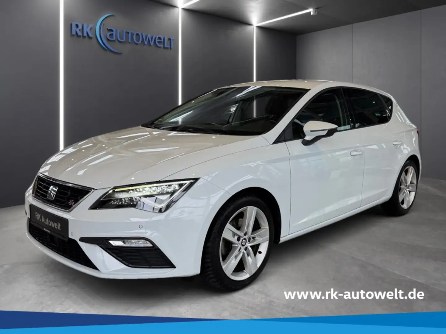 SEAT Leon FR 2.0 TDI LED Navi DAB AHK 2xPDC Kamera Білий - 1