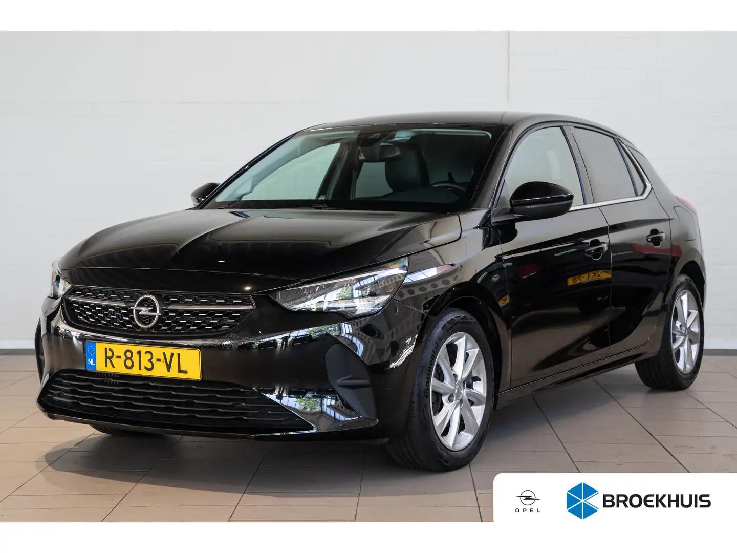 Opel Corsa 1.2 100PK Elegance | Parkeersensoren | Climate Con Zwart - 1