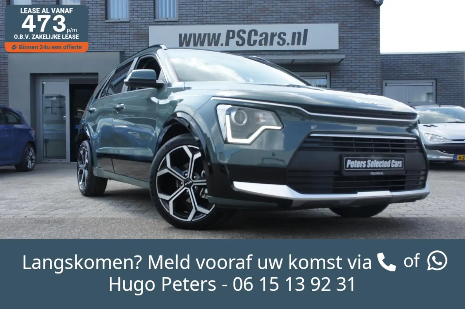 Kia Niro 1.6 GDi Hybrid ComfortLine Groen - 1