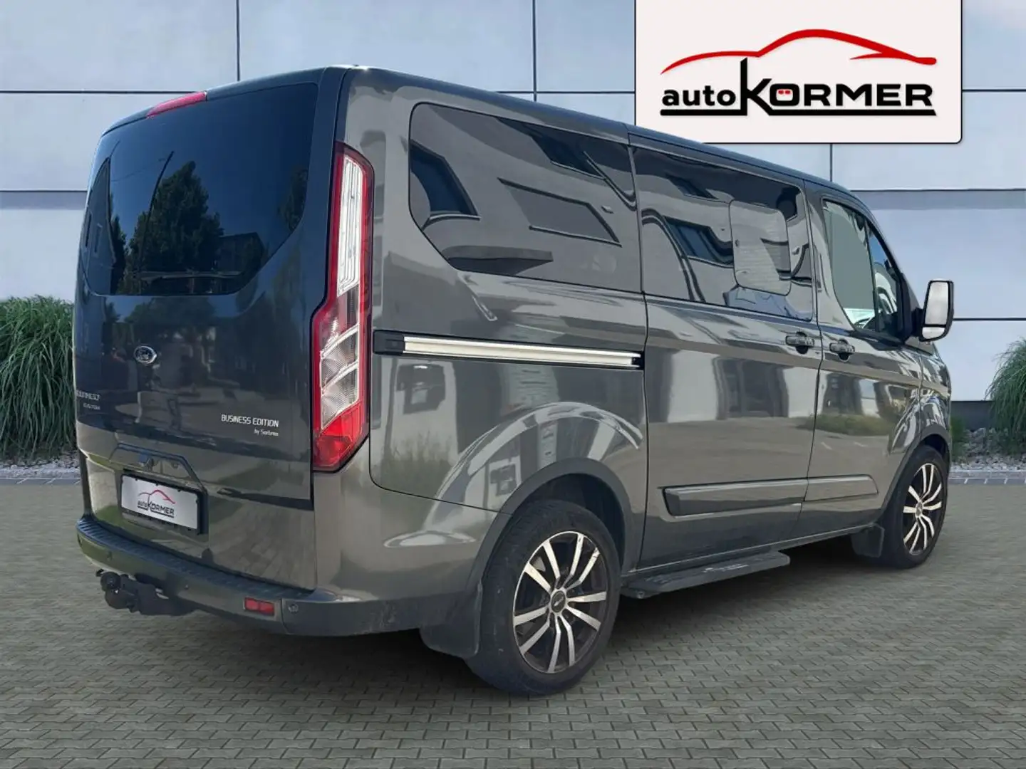 Ford Tourneo Custom L1 Titanium Business Edition AHK,Leder,Jehnert Grijs - 2