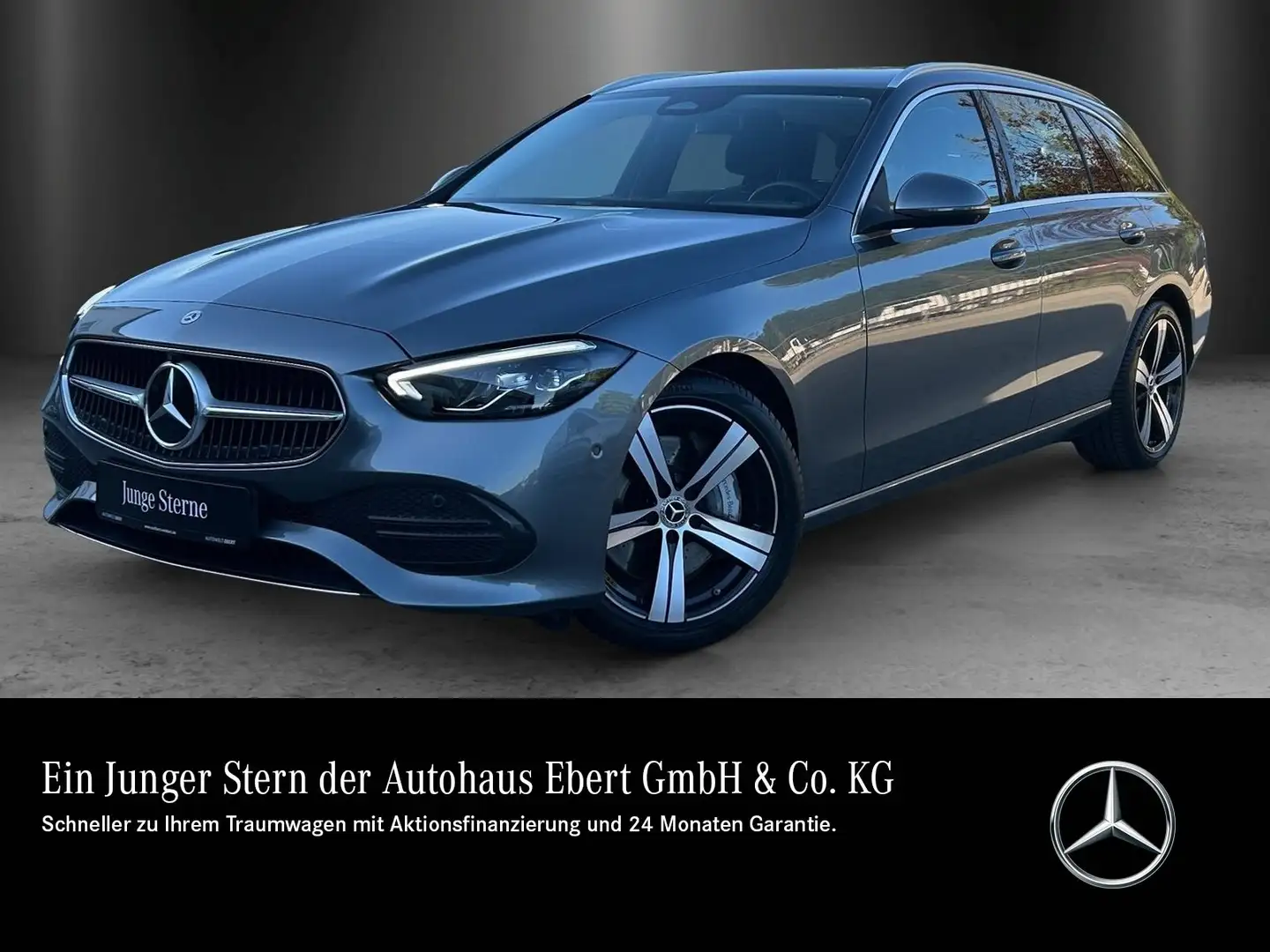 Mercedes-Benz C 300 T Avantg LED Standhz HUD SpurPkt 360°Busin Grau - 1
