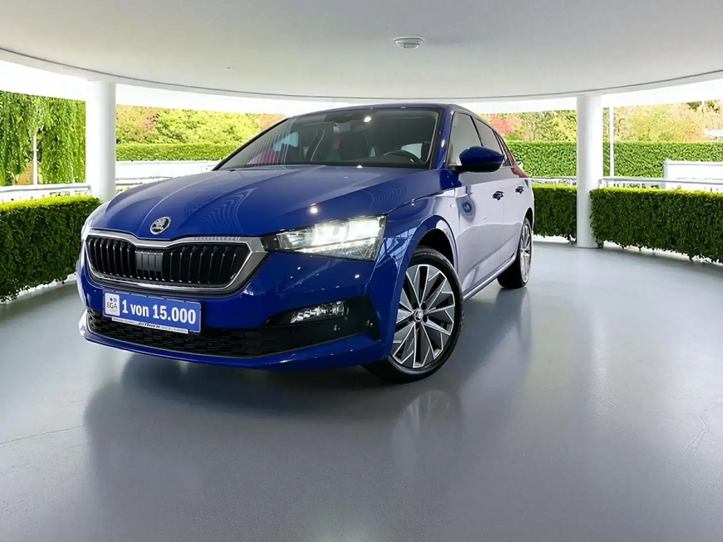 Skoda Scala 1.0 TSI Tour OPF - AHK/ Carplay/ PDC Blau - 1