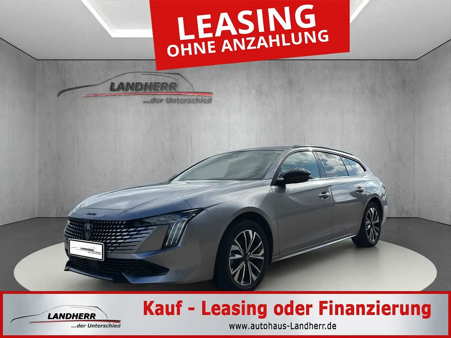 Peugeot 508 Allure Blue HDI el. Heckklappe/Teilleder Gris - 1