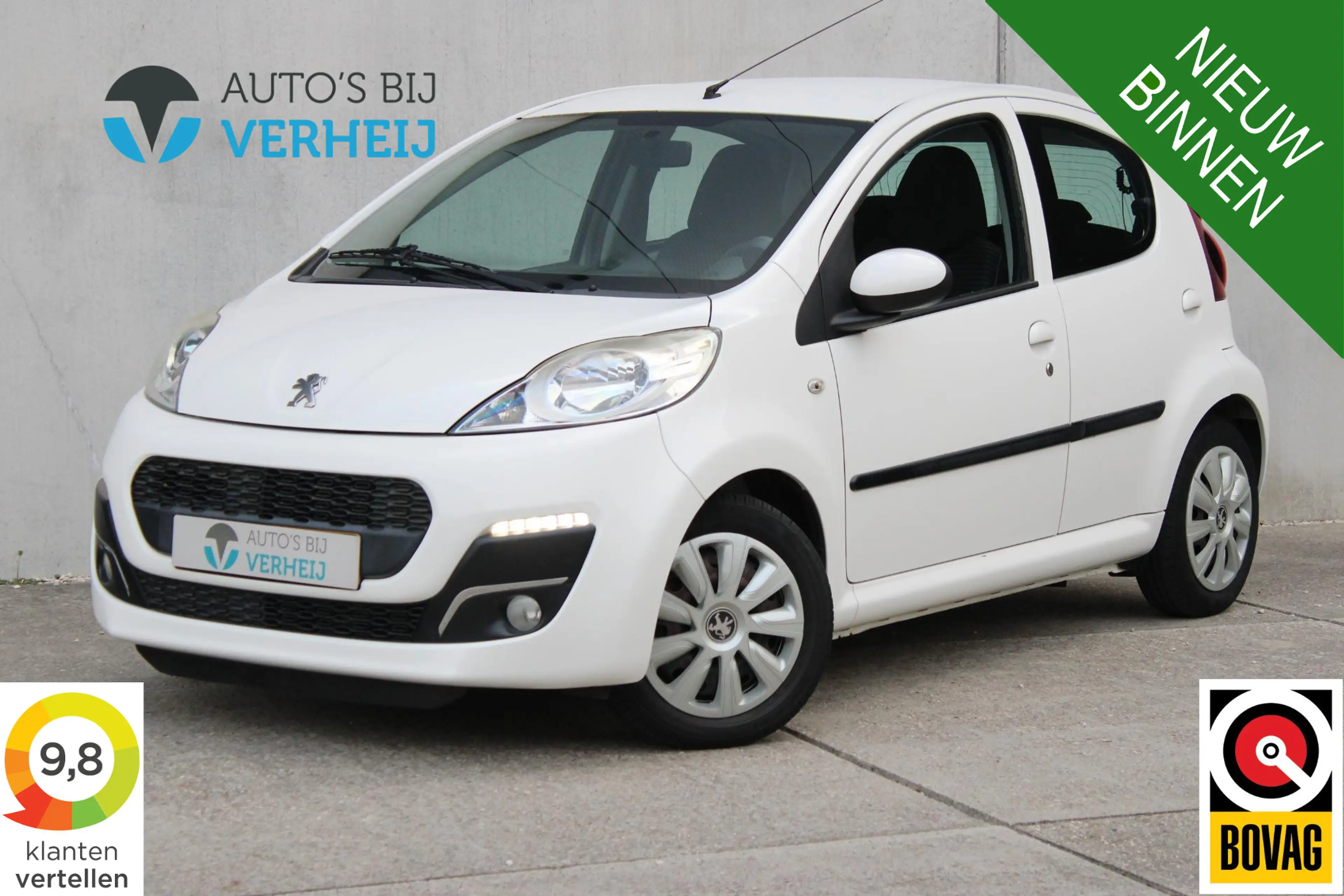 Peugeot 107 1.0 Active AIRCO / 5-DRS / NIEUWE APK / 1E EIGENAA