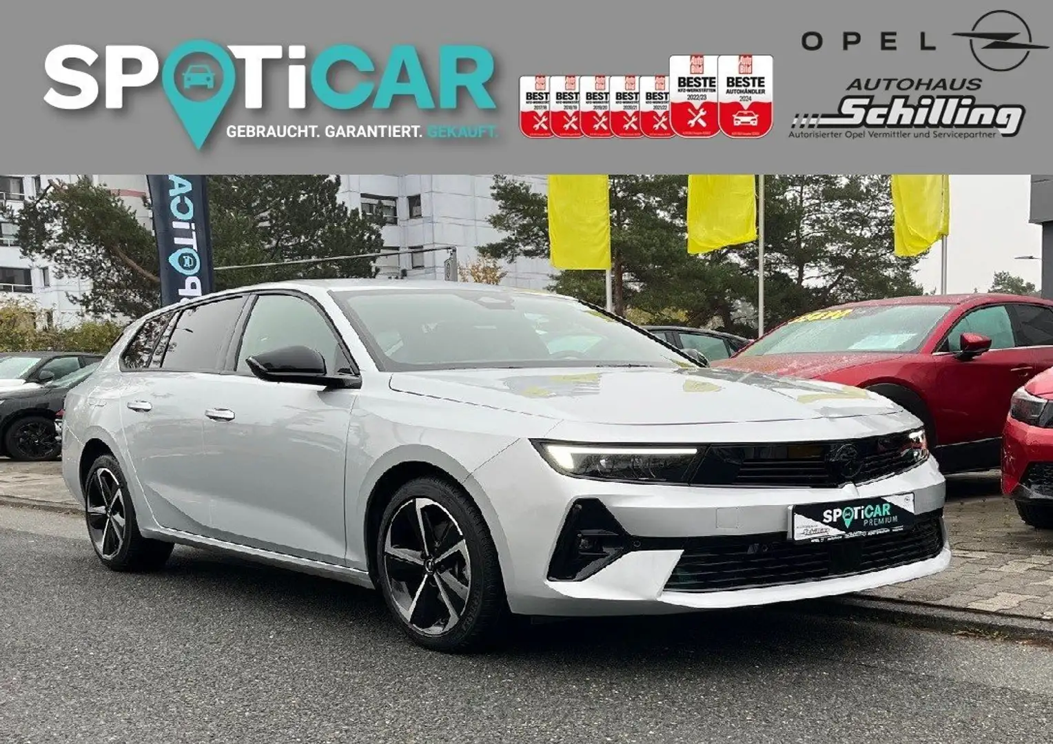 Opel Astra Astra ST 1.2 Turbo Automatik GS Navi Winterpaket Silber - 1