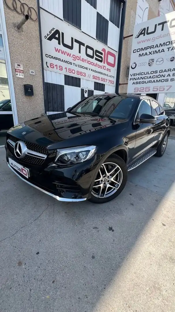 Mercedes-Benz GLC 350 Coupé 350d 4Matic Aut. Noir - 1