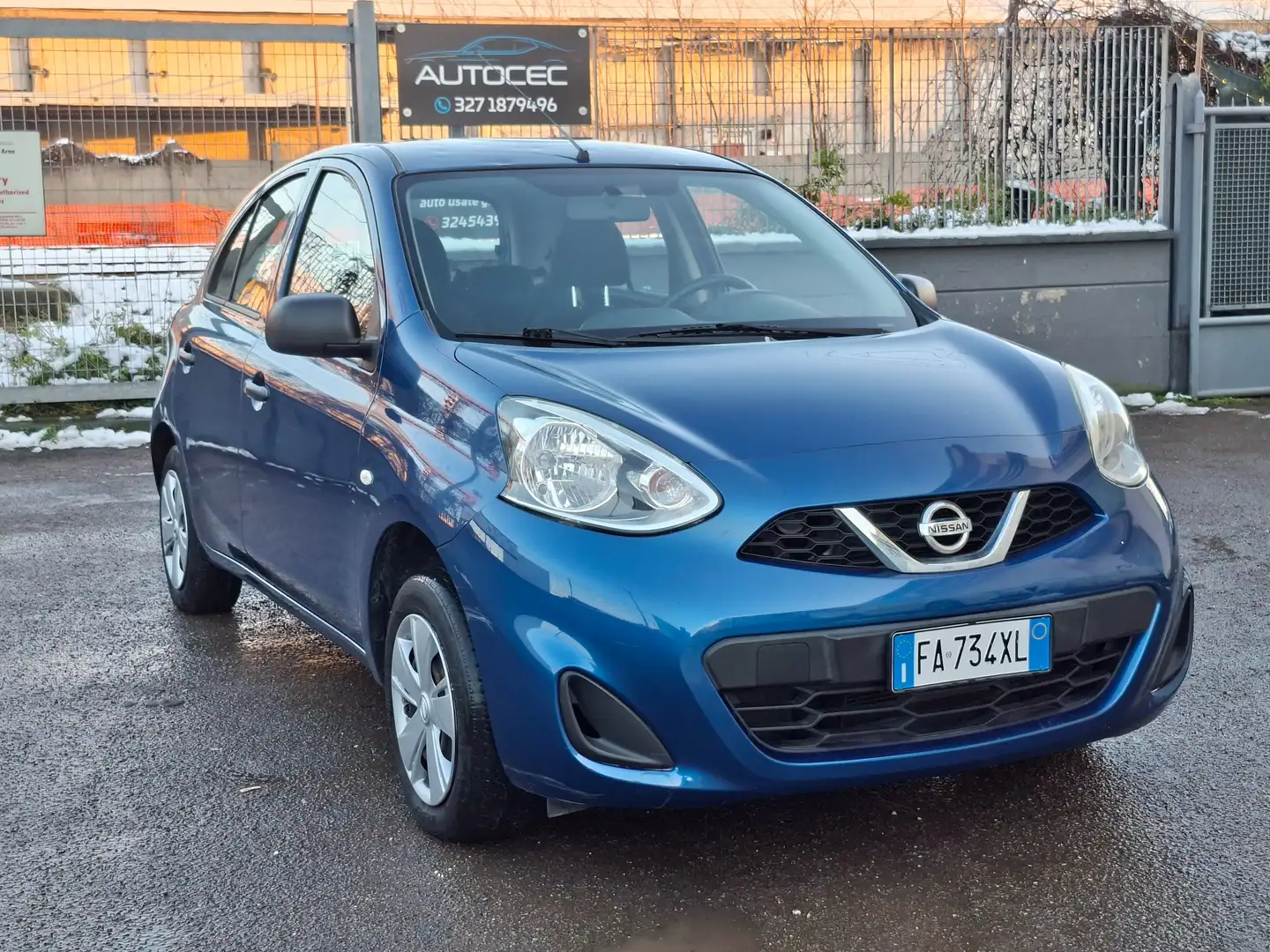 Nissan Micra Micra IV 2015 1.2 Acenta eco Gpl E6 Blu/Azzurro - 1