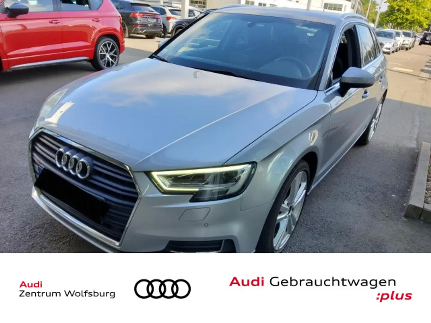 Audi A3 30 TFSI design LED/Tempo/Einparkhi Argent - 1