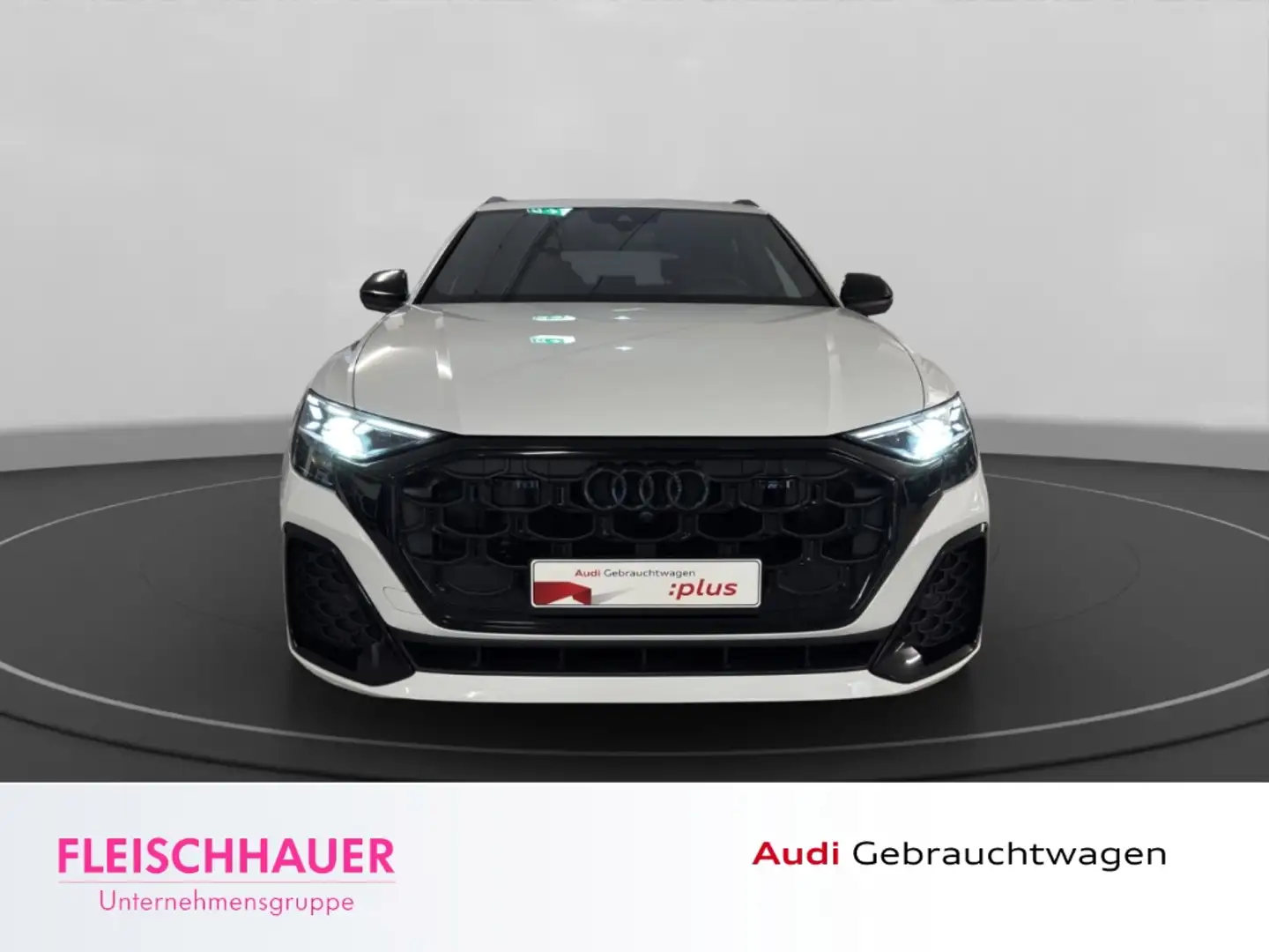 Audi Q8 50 TDI qu. S-Line+Laser+Pano+AHK+Stdhzg+22''+B&O+U Weiß - 2