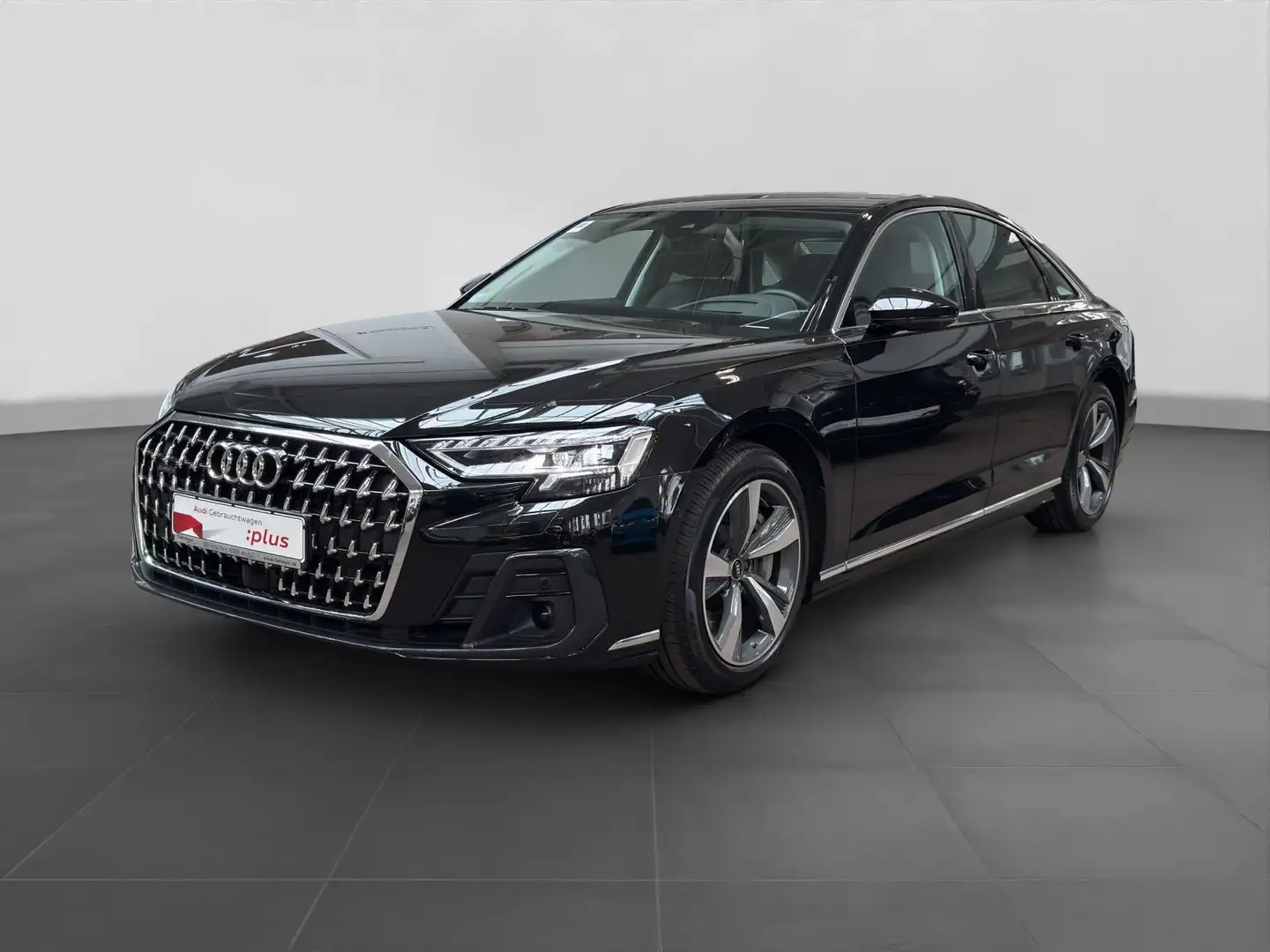 Audi A8 60 TFSIe Q BuO HD-MATRIX AFA HuD 360° Schwarz - 2