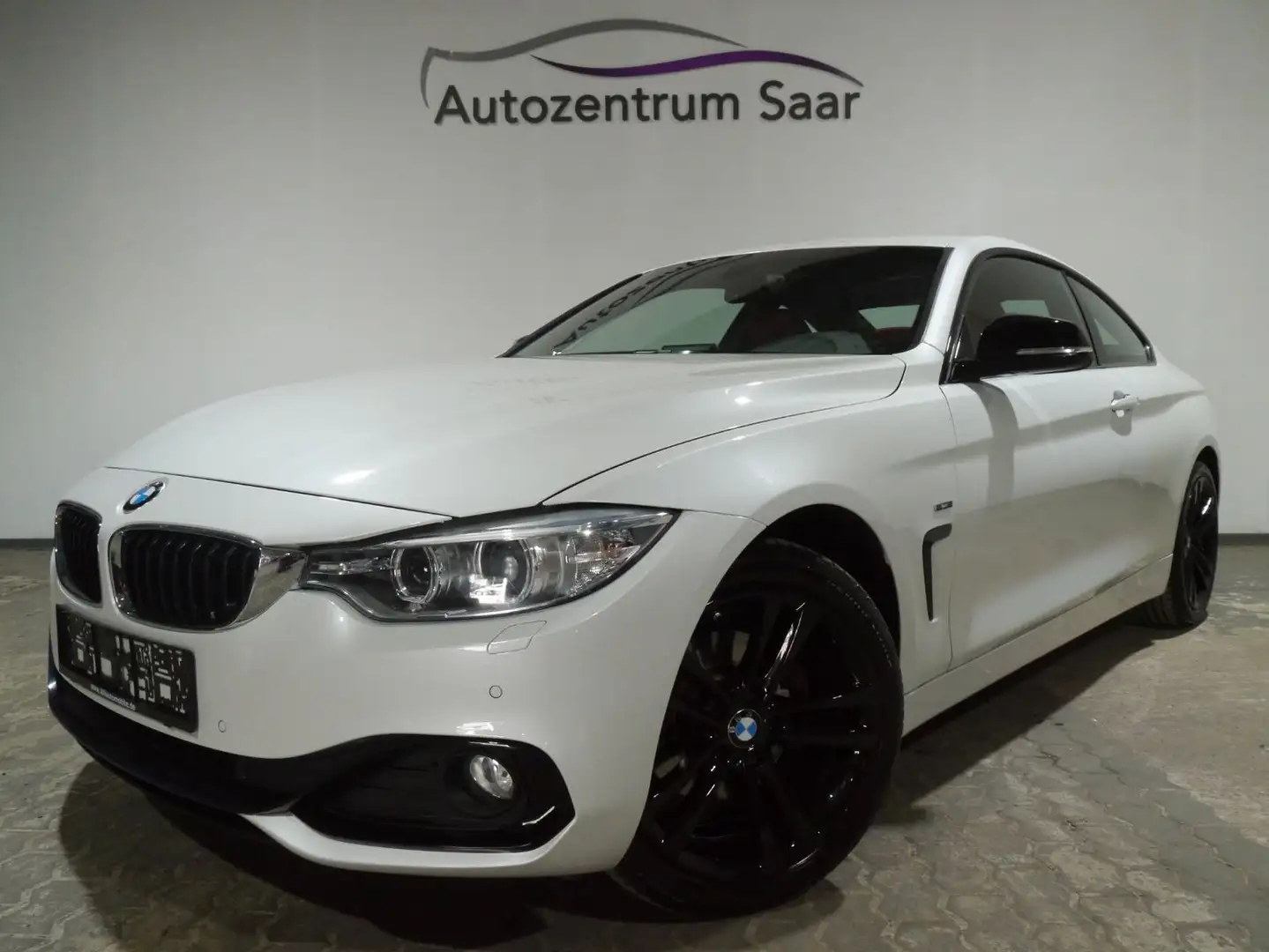 BMW 420 d xDrive Automatik Leder Navi Xenon Tempomat Weiß - 1