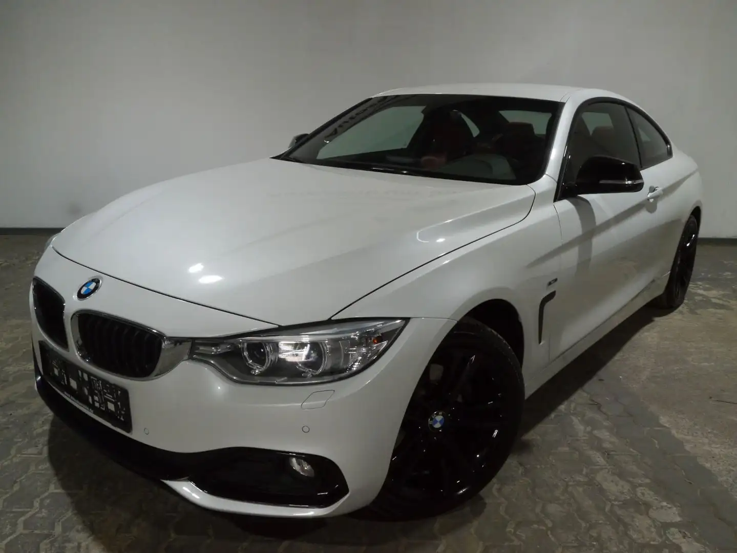 BMW 420 d xDrive Automatik Leder Navi Xenon Tempomat Weiß - 2
