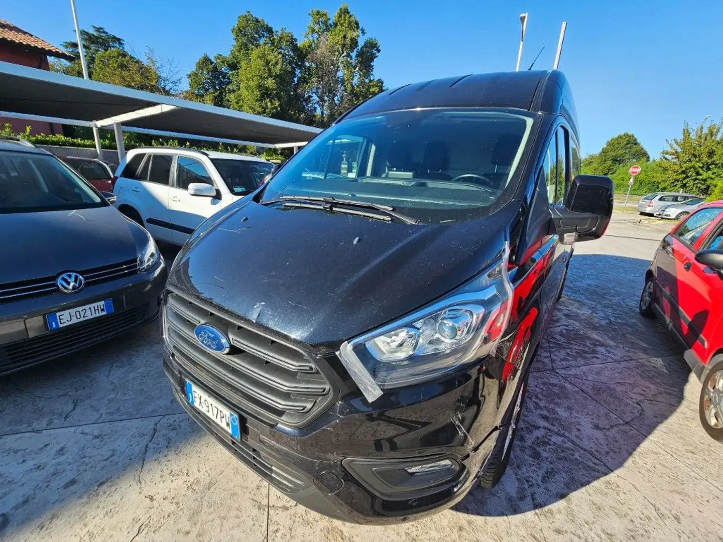 Ford Transit Custom 300 2.0 TDCi 170 PL Furgone Titanium l2h3 Nero - 2