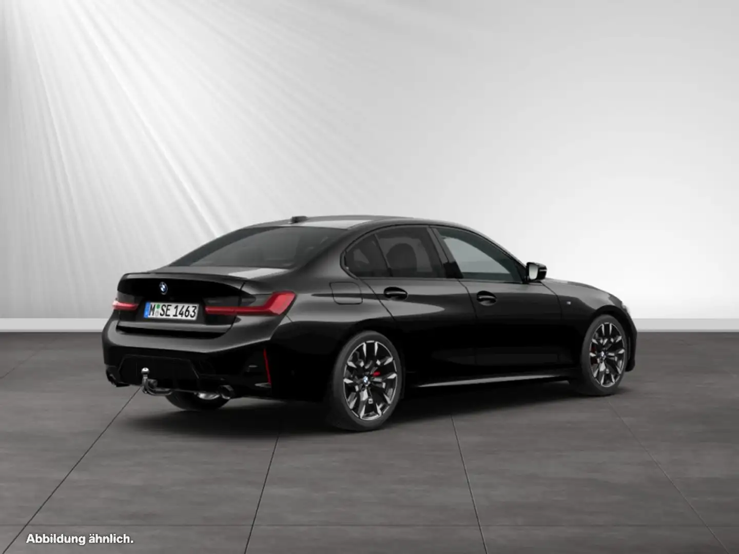 BMW 318 d M Sport Pro|AHK|Head-Up|Stop&Go Schwarz - 2