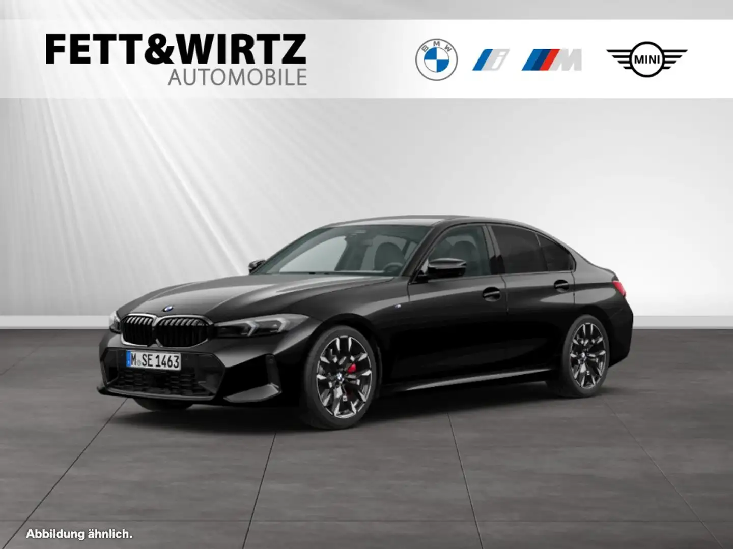 BMW 318 d M Sport Pro|AHK|Head-Up|Stop&Go Schwarz - 1