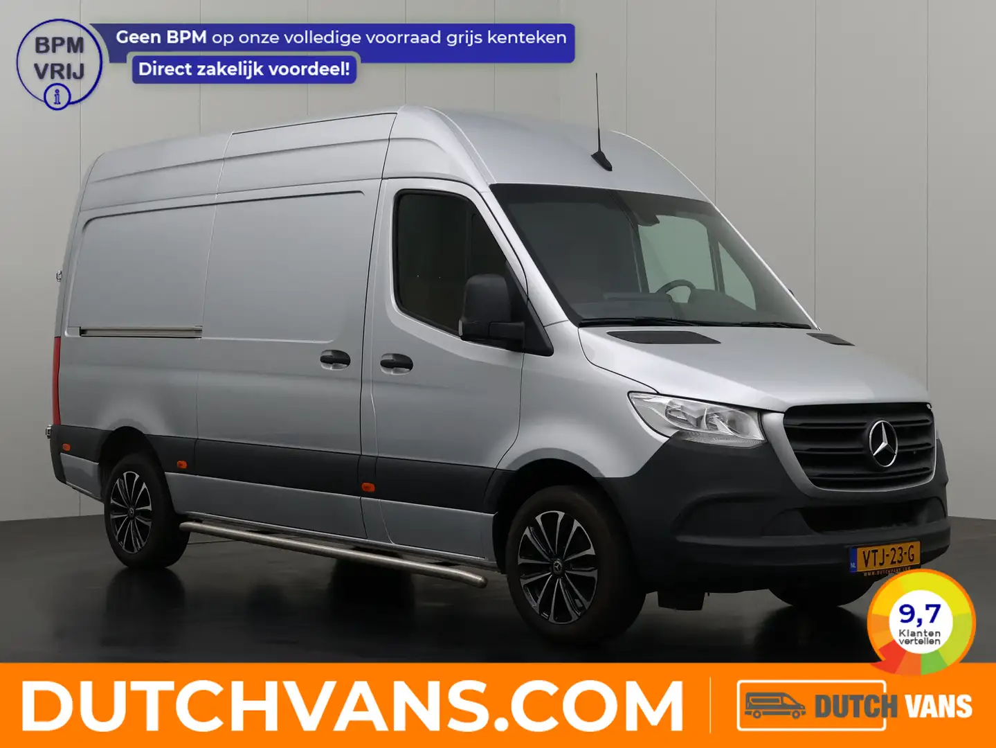 Mercedes-Benz Sprinter 315CDI 9G-Tronic Automaat L2H2 RWD | 3500Kg TG | L Argent - 1